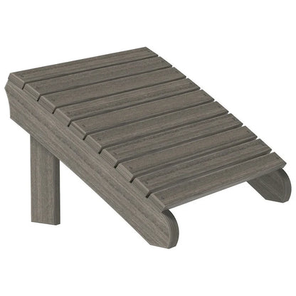 Poggiapiedi Adirondack in Poly Lumber