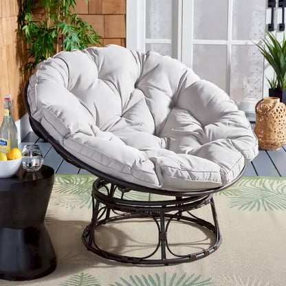 SAFAVIEH Outdoor Khloe Papasan Chair - 45W x 45D x 33H
