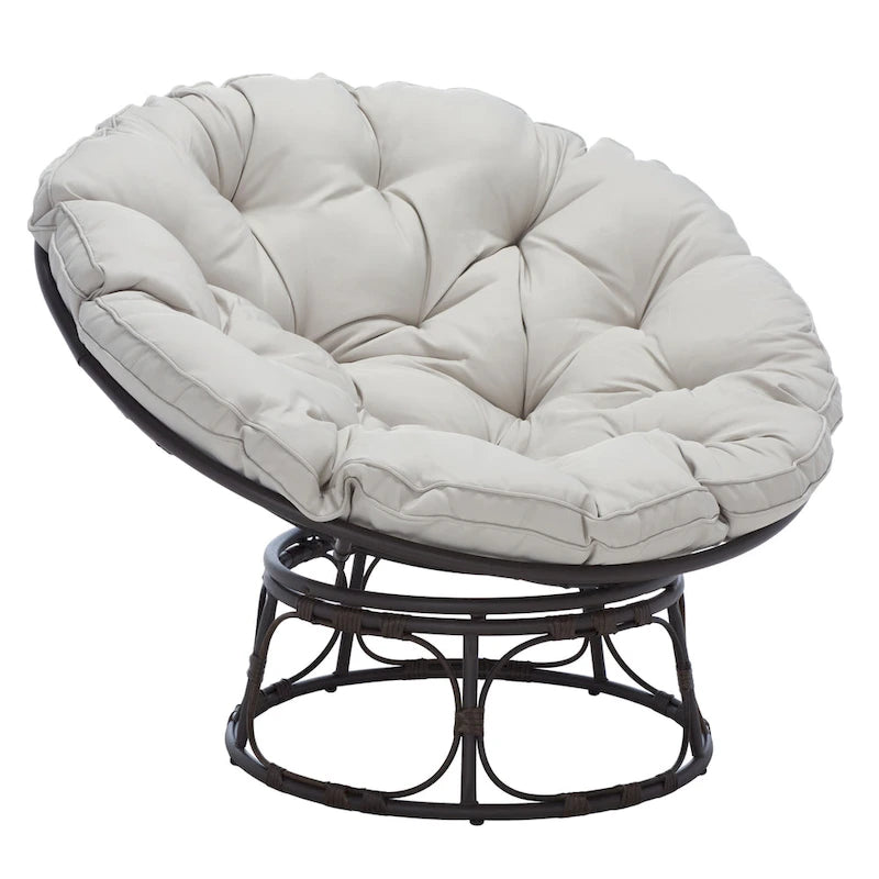 SAFAVIEH Outdoor Khloe Papasan Chair - 45W x 45D x 33H