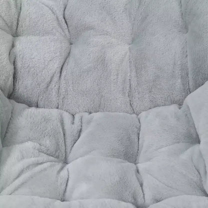 Sedia Pieghevole a Sfera Oversize Emma e Oliver per Dormitorio, Camera da Letto