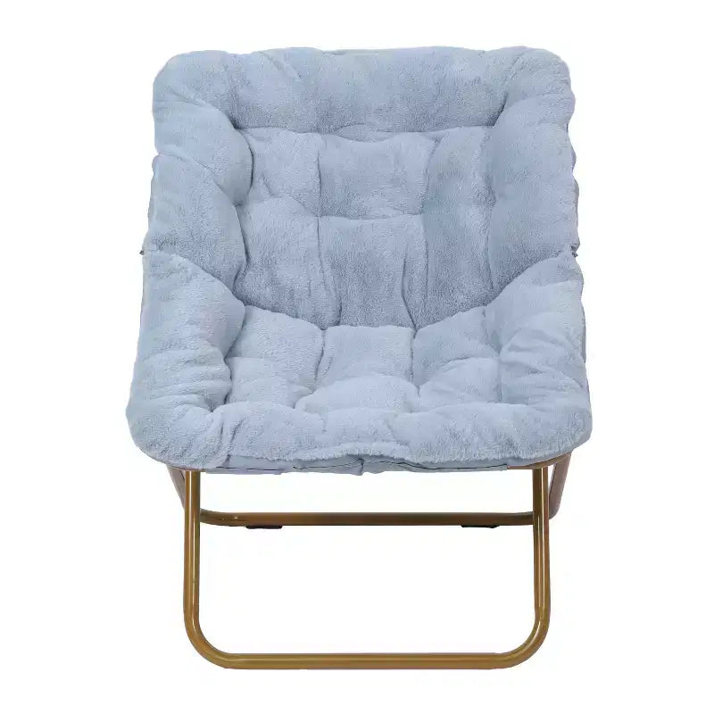 Sedia Pieghevole a Sfera Oversize Emma e Oliver per Dormitorio, Camera da Letto