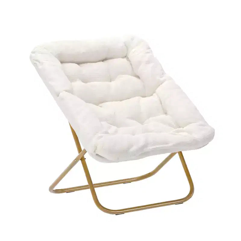 Sedia Pieghevole a Sfera Oversize Emma e Oliver per Dormitorio, Camera da Letto