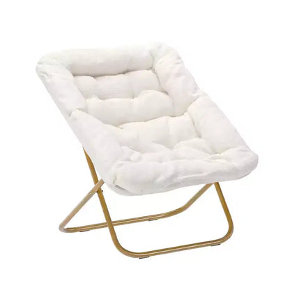 Sedia Pieghevole a Sfera Oversize Emma e Oliver per Dormitorio, Camera da Letto