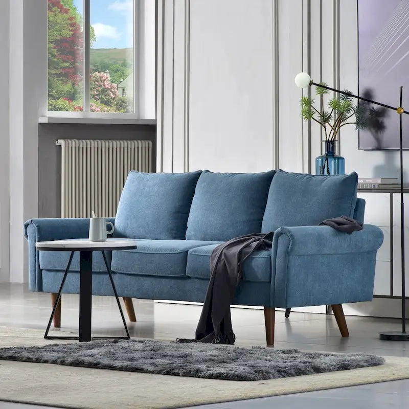 OVIOS Upholstered Mid-century Sofa