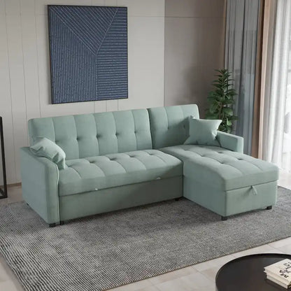 82  Wide Reversible Sleeper Sofa & Chaise