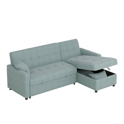 82  Wide Reversible Sleeper Sofa & Chaise
