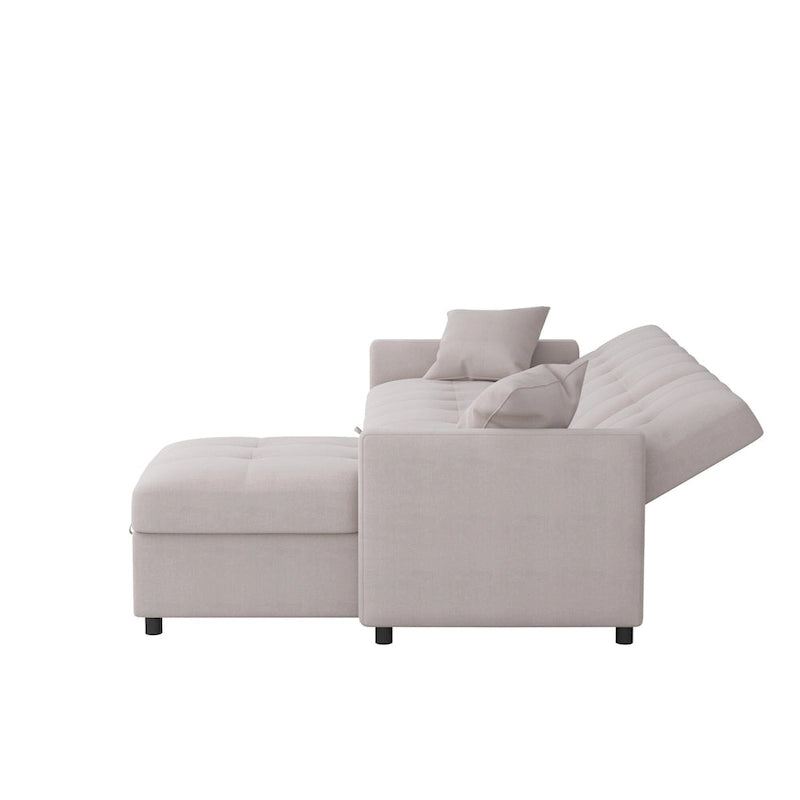 82  Wide Reversible Sleeper Sofa & Chaise