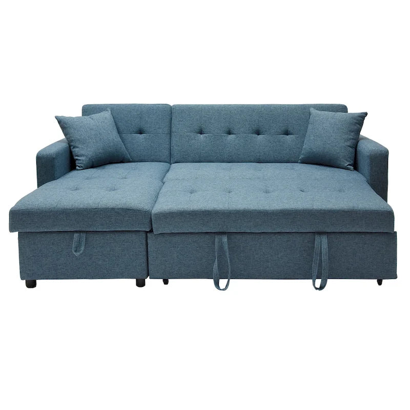82  Wide Reversible Sleeper Sofa & Chaise
