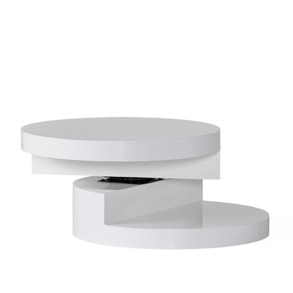 Small Circular Mod Rotatable Coffee Table by Christopher Knight Home