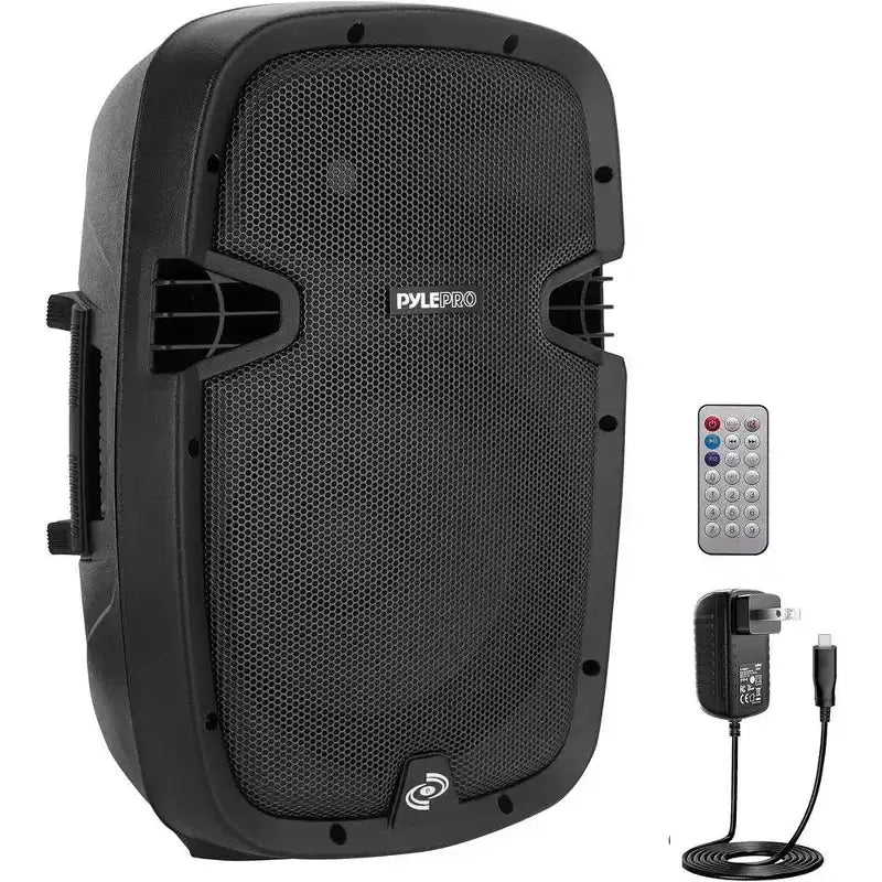 Pyle Bluetooth PA Speaker System, 10 Subwoofer, 1000W MAX, FM Radio, USB/SD, Aux Input, Recording Ability  PPHP1037UB