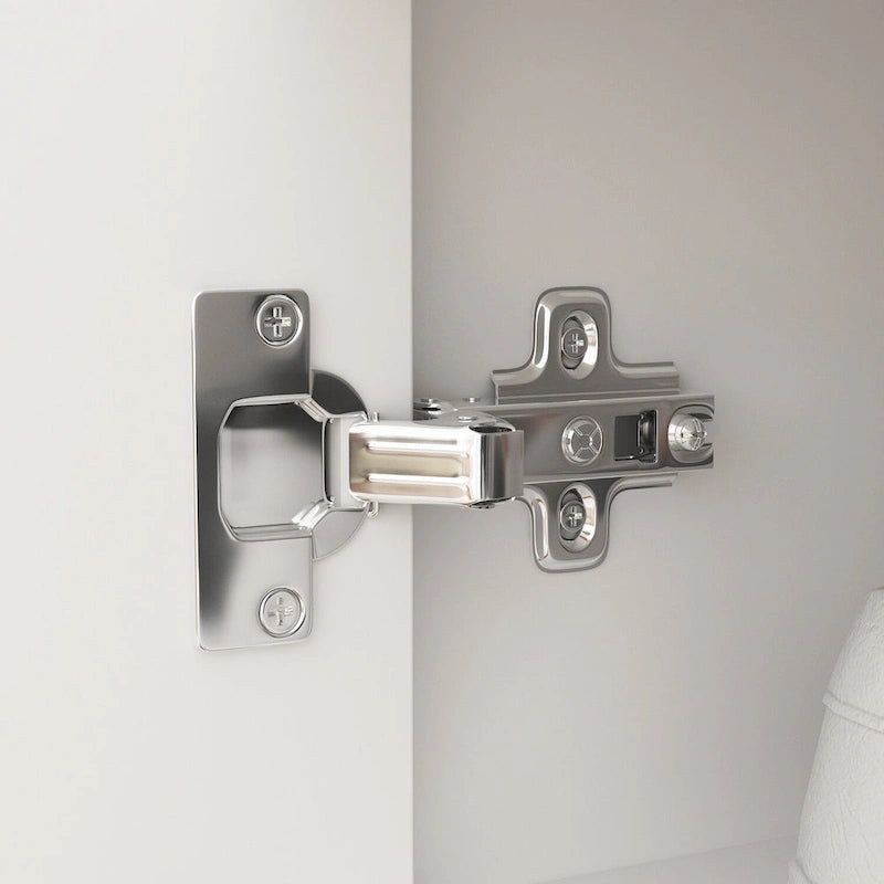 35.8 W White Storage Bench with Drawers and Padded Seat Cushion