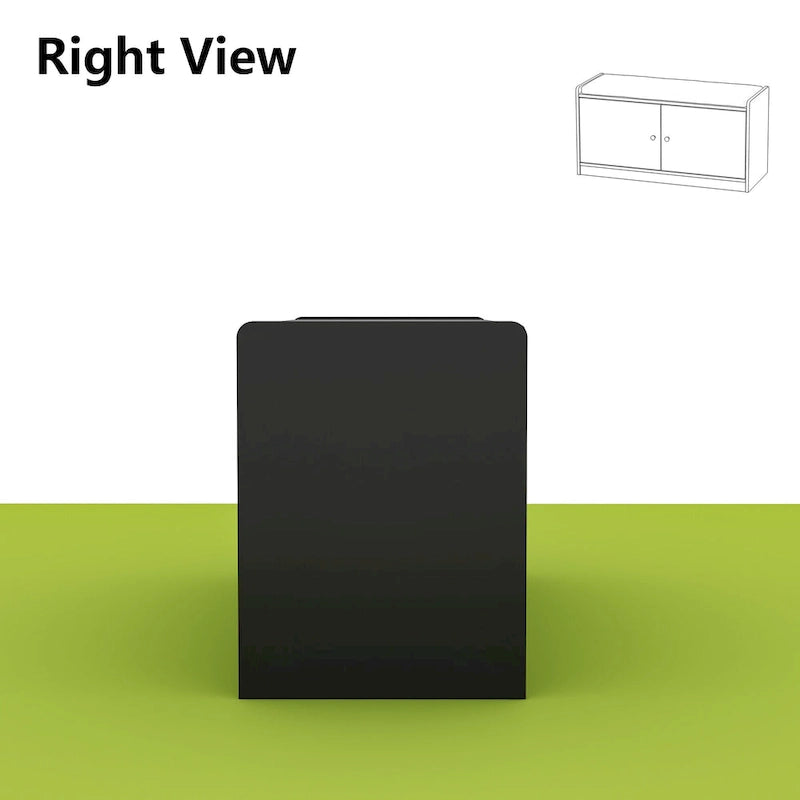 35.8 W White Storage Bench with Drawers and Padded Seat Cushion