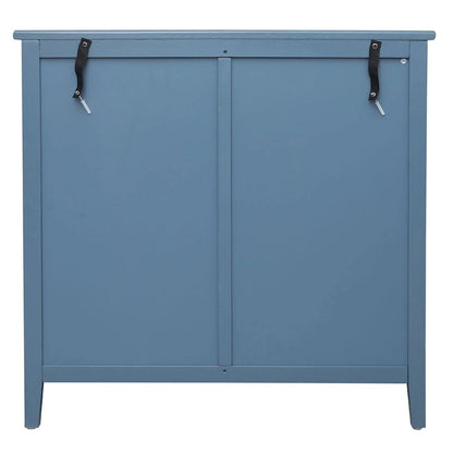 3 Drawers Rattan Storage Cabinet for Bedroom Living Room