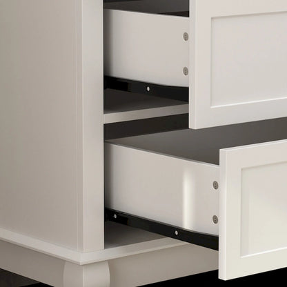 Cassettiera laccata doppia Cassettiera organizer universale da camera da letto