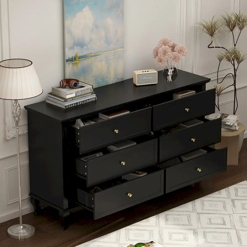 Cassettiera laccata doppia Cassettiera organizer universale da camera da letto