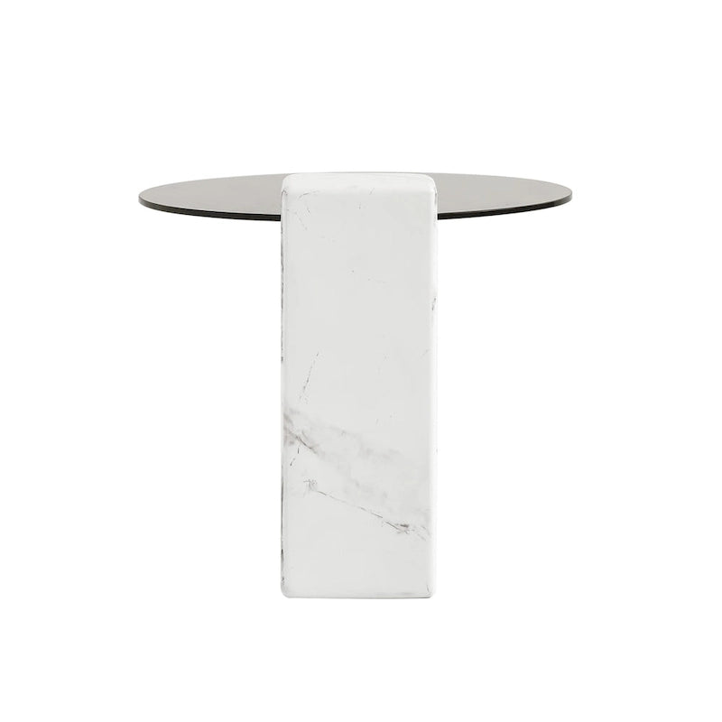 Set of 2 Round Nesting Coffee Table Set