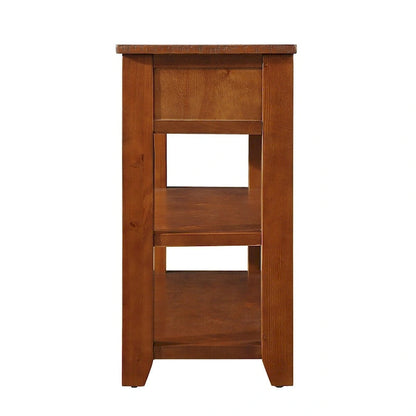48  Solid Pine Wood Top Console Table with 3 Storage Drawers