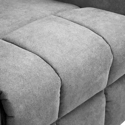 Moasis Grey Fabric Power Lift Recliner Chair for Elderly