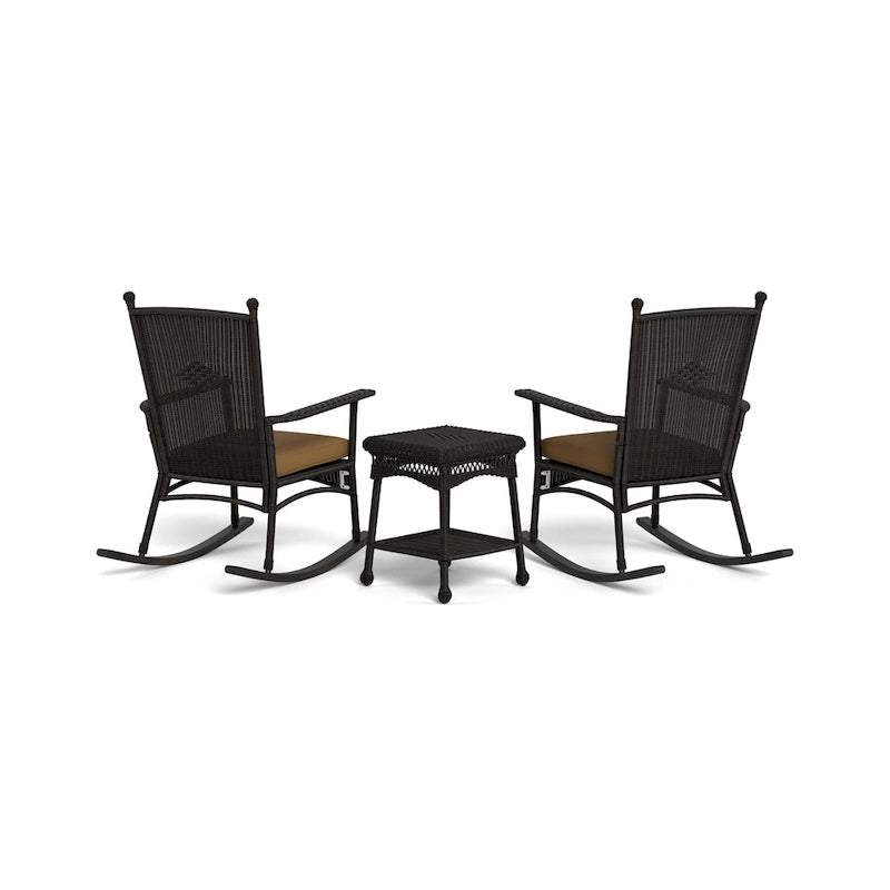 Set poltrone a dondolo Portside Classic Dark Roast (3 pezzi)