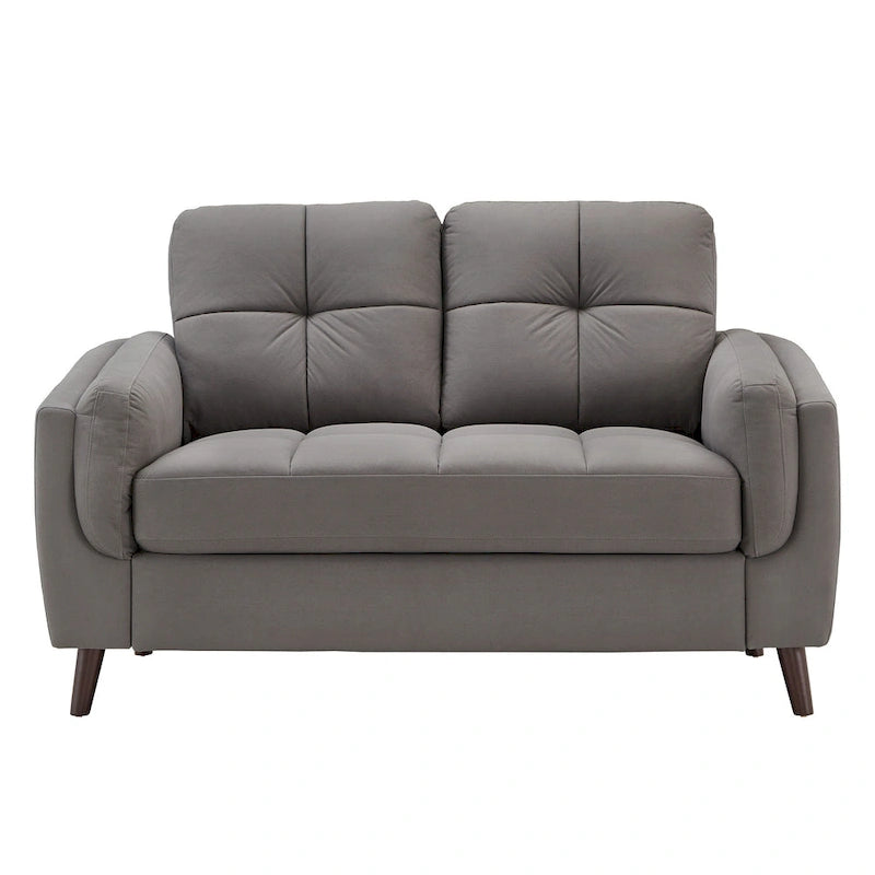 Dorelle 61  Wide Microfiber Arm Loveseat by iNSPIRE Q Modern