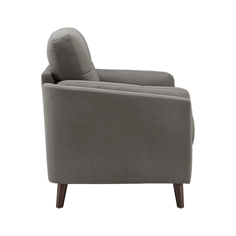 Dorelle 61  Wide Microfiber Arm Loveseat by iNSPIRE Q Modern