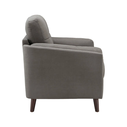 Dorelle 61  Wide Microfiber Arm Loveseat by iNSPIRE Q Modern