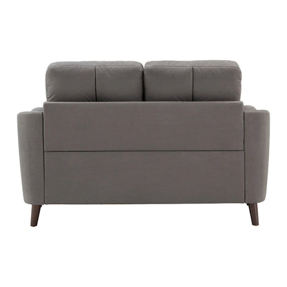 Dorelle 61  Wide Microfiber Arm Loveseat by iNSPIRE Q Modern