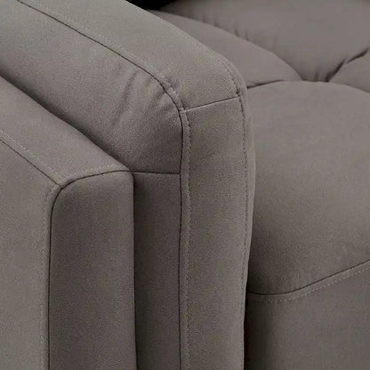 Dorelle 61  Wide Microfiber Arm Loveseat by iNSPIRE Q Modern