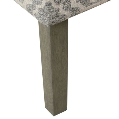 Porch & Den Bohmann Ash Geometric Classic Swoop Arm Chair