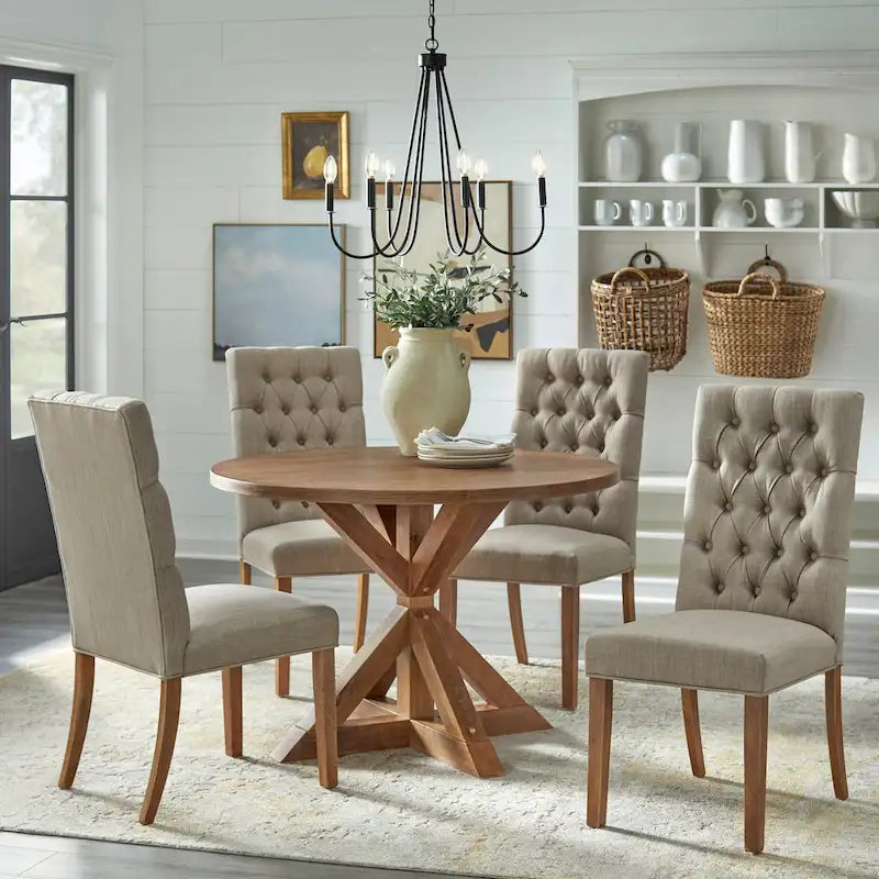 LIfestorey Maxine Parsons Dining Chairs (Set of 2)