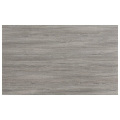 Parallen Gray Rectangular Dining Table