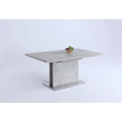Tavolo da pranzo allungabile in laminato grigio Somette Kalie
