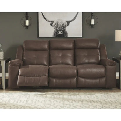 Jesolo Contemporary Reclining Sofa Coffee