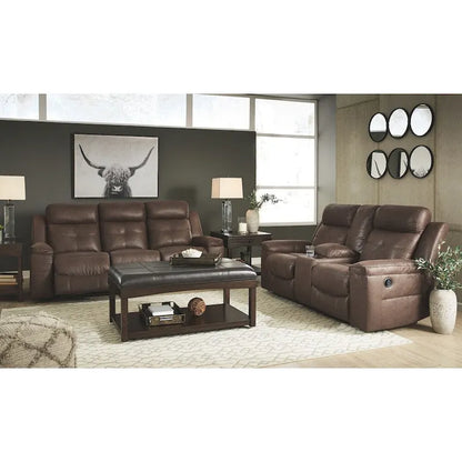 Jesolo Contemporary Reclining Sofa Coffee