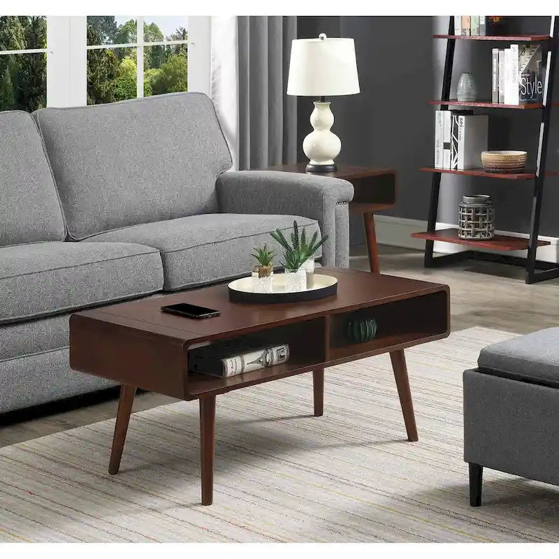 Convenience Concepts Napa Coffee Table with Shelf