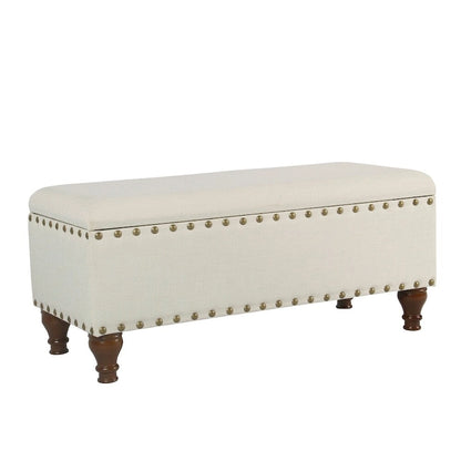 Copper Grove Raush Tufted Linen Storage Bench
