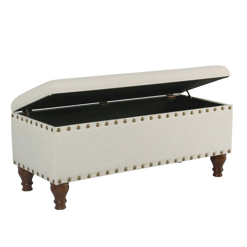 Copper Grove Raush Tufted Linen Storage Bench
