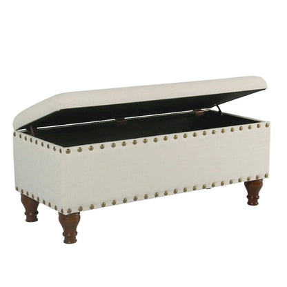 Copper Grove Raush Tufted Linen Storage Bench