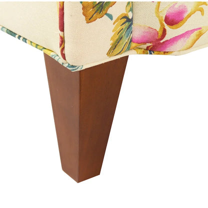 Palma 32  Floral Upholstered Arm Chair by Jennifer Taylor Home