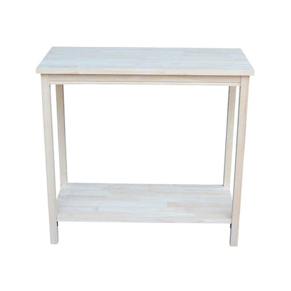 The Gray Barn Moonshine Unfinished Accent Table
