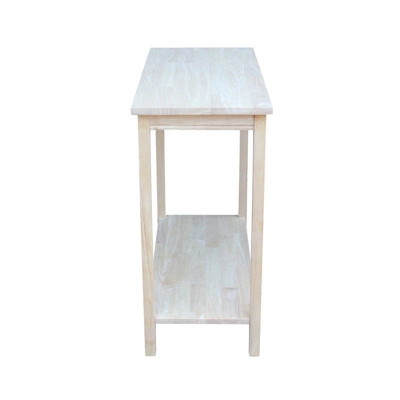 The Gray Barn Moonshine Unfinished Accent Table
