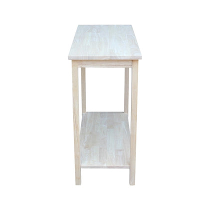 The Gray Barn Moonshine Unfinished Accent Table