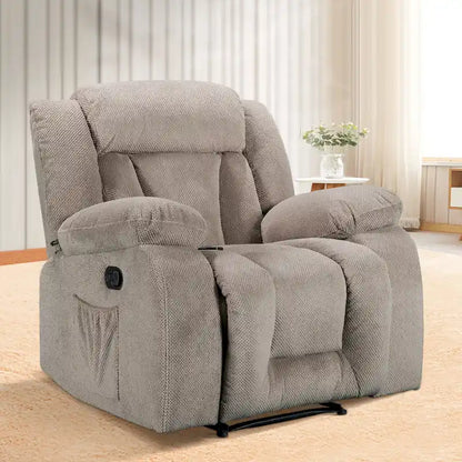 Super Comfortable Standard Size Heating and Massage Recliner Chair