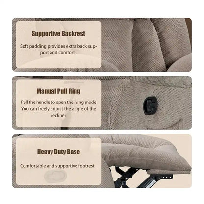 Super Comfortable Standard Size Heating and Massage Recliner Chair
