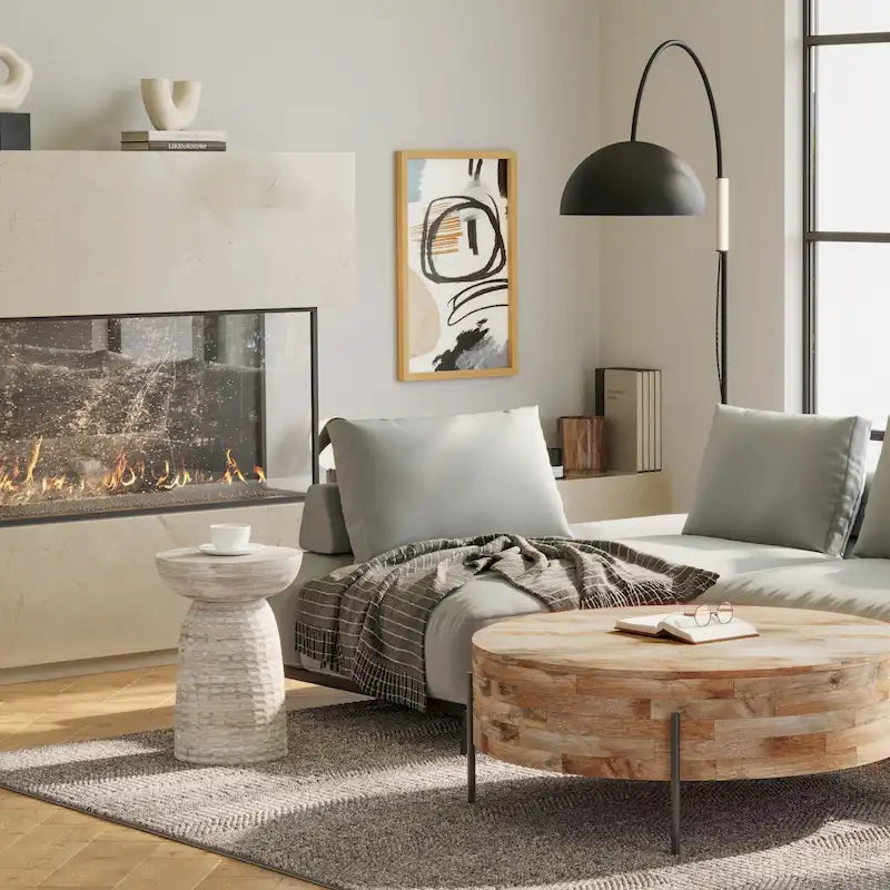 WYNDENHALL Willis 13 inch Wide Solid Wood Contemporary Accent Table & Fully Assembled - 12.6  D x 12.6  W x 17.7  H