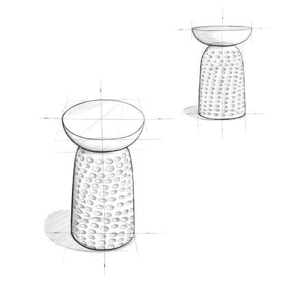 WYNDENHALL Willis 13 inch Wide Solid Wood Contemporary Accent Table & Fully Assembled - 12.6  D x 12.6  W x 17.7  H