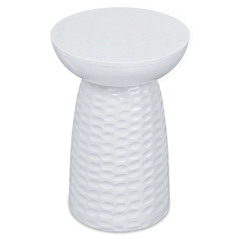 WYNDENHALL Willis 13 inch Wide Solid Wood Contemporary Accent Table & Fully Assembled - 12.6  D x 12.6  W x 17.7  H