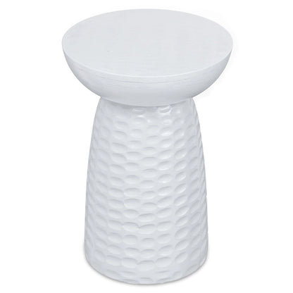 WYNDENHALL Willis 13 inch Wide Solid Wood Contemporary Accent Table & Fully Assembled - 12.6  D x 12.6  W x 17.7  H