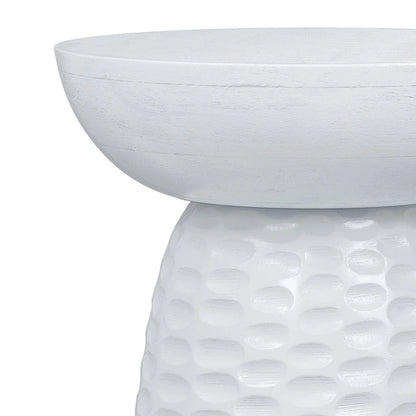 WYNDENHALL Willis 13 inch Wide Solid Wood Contemporary Accent Table & Fully Assembled - 12.6  D x 12.6  W x 17.7  H