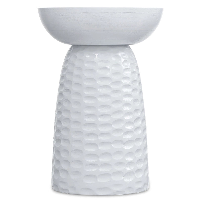 WYNDENHALL Willis 13 inch Wide Solid Wood Contemporary Accent Table & Fully Assembled - 12.6  D x 12.6  W x 17.7  H